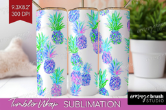 Fruit Tumbler Wrap - Summer Tumbler PNG Sublimation Product Image 1