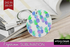 Fruit Keychain PNG - Summer Keychain Sublimation Product Image 1