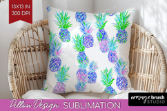 Fruit Pillow Sublimation - Summer Pillow Cover PNG Product Image 1