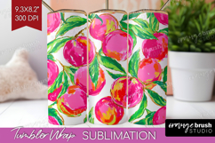Fruit Tumbler Wrap - Summer Tumbler PNG Sublimation Product Image 1