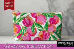 Fruit Cosmetic Bag - Summer Makeup Bag PNG Sublimation Product Image 1