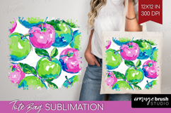 Fruit Tote Bag - Summer Tote Bag PNG Sublimation Product Image 1