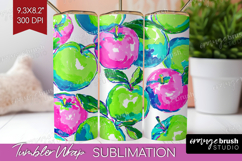 Fruit Tumbler Wrap - Summer Tumbler PNG Sublimation Product Image 1