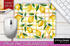 Summer Fruit Mouse Pad Sublimation - Fruit Mousepad PNG Product Image 1