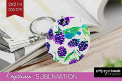 Fruit Keychain PNG - Summer Keychain Sublimation Product Image 1