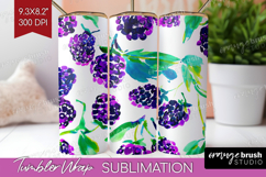 Fruit Tumbler Wrap - Summer Tumbler PNG Sublimation Product Image 1