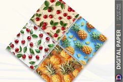 Summer Fruits Digital Paper Product Image 1