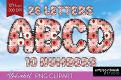 Summer Fruits Doodle Aphabet Clipart - Tropical Fruits PNG Product Image 1