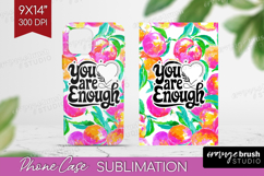 Inspirational Quote Phone Case PNG - Summer Fruit Case PNG Product Image 1