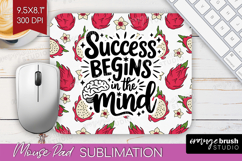 Inspirational Quote Mouse Pad Sublimation - Summer Fruit PNG Product Image 1