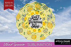 Inspirational Quote Wind Spinner Sublimation PNG - Summer Product Image 1