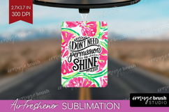 Inspirational Quote Air Freshener PNG - Summer Fruit PNG Product Image 1