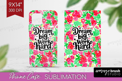 Inspirational Quote Phone Case PNG - Summer Fruit Case PNG Product Image 1