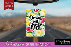 Inspirational Quote Air Freshener PNG - Summer Fruit PNG Product Image 1
