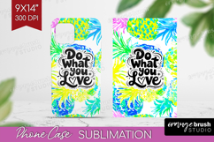 Inspirational Quote Phone Case PNG - Summer Fruit Case PNG Product Image 1