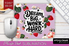 Inspirational Quote Mouse Pad Sublimation - Summer Fruit PNG Product Image 1