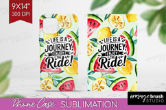Inspirational Quote Phone Case PNG - Summer Fruit Case PNG Product Image 1