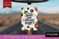 Inspirational Quote Air Freshener PNG - Summer Fruit PNG Product Image 1