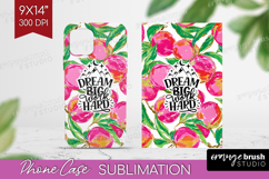 Inspirational Quote Phone Case PNG - Summer Fruit Case PNG Product Image 1