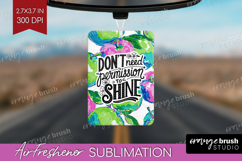 Inspirational Quote Air Freshener PNG - Summer Fruit PNG Product Image 1