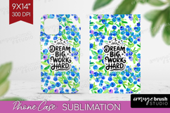 Inspirational Quote Phone Case PNG - Summer Fruit Case PNG Product Image 1