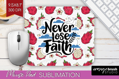 Inspirational Quote Mouse Pad Sublimation - Summer Fruit PNG Product Image 1