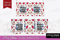 Inspirational Quote Mug Wrap - Summer Fruit Mug PNG Product Image 1