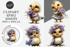 Summer Funny Chick Clipart - Summer Funny Chick Png Product Image 1