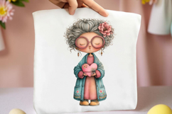 Summer Funny Girl Clipart Product Image 2