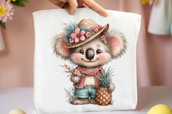 Summer Funny Koala Clipart Product Image 2