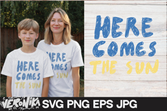 Here comes the sun|SVG summer quote Product Image 1