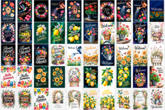 Floral Garden flag bundle | Summer Welcome Flag Designs Product Image 3