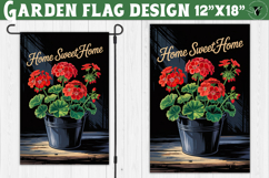 Home Sweet Home Garden flag | Welcome Floral Design Product Image 1