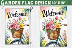 Sunflowers Garden flag | Welcome Floral Design Product Image 1