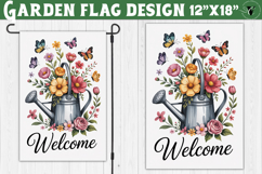 Sunflowers Garden flag | Welcome Floral Design Product Image 1
