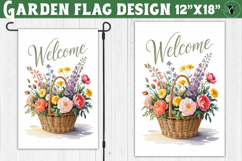 Sunflowers Garden flag | Welcome Floral Design Product Image 1