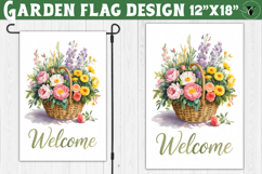 Sunflowers Garden flag | Welcome Floral Design Product Image 1
