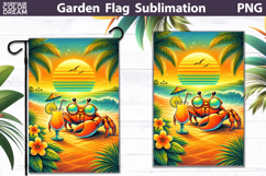 Tropical Garden Flag Designs | Summer Yard Decor Bundle Product Image 23