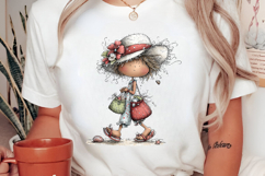 Summer Girl Clipart Sublimation Product Image 2