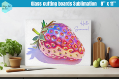 Summer Glass Cutting Boards Kitchen Product Image 1