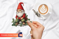 Summer Gnome Sticker, Tropical Gnome Sticker Product Image 1