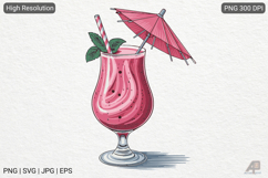 Cute Summer Clipart Set Product Image 2