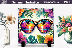 Summer Tropical Illustration PNG | Ocean Bundle Product Image 7