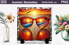 Summer Tropical Illustration PNG | Ocean Bundle Product Image 17