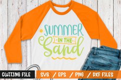 Summer in the sand SVG FILE Product Image 1