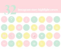 summer instagram story highlight icons