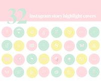 summer instagram story highlight icons