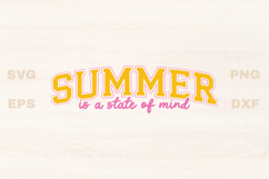 Summer is a state of mind Sports SVG Product Image 1