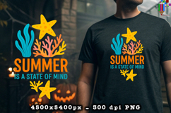 Summer Is a State of Mind Beach Design PNG File