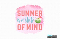 Summer Is A State Of Mind Sublimation PNG Product Image 1